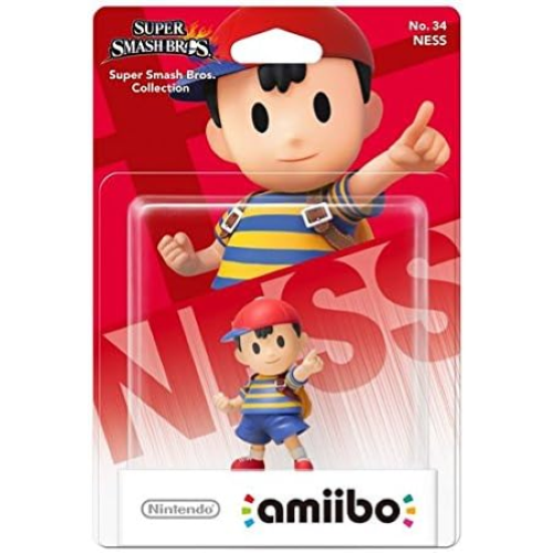 Amiibo Super Smash Bros - Ness No.34 Amiibo Super Smash Bros - Ness No.34